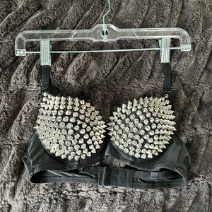spikey bralette